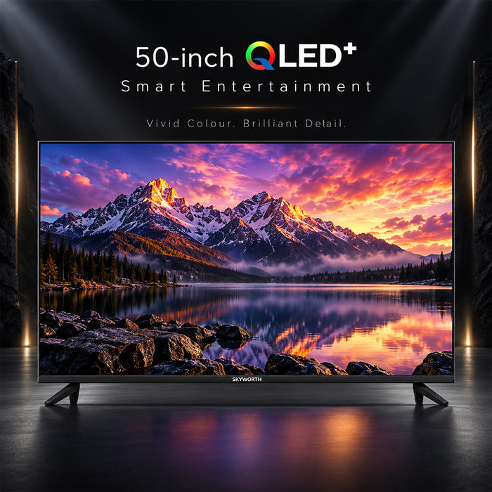 Skyworth 50-Inch Full HD QLED Google Smart TV