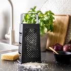 Kitchen Craft Black Non-Stick 9 inch Four-Sided Box Grater