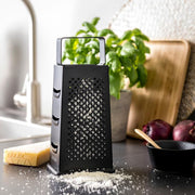 Kitchen Craft Black Non-Stick 9 inch Four-Sided Box Grater