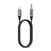 FONENG Metal AUX Audio Cable – 3.5mm / Type-C / Lightning