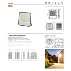 FINNTECK IK05 Professional Outdoor LED Flood Light – Extreme Brightness