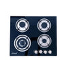 ARUIF Built-In Tempered Glass 4-Burner Gas Stove