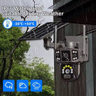 12MP 4G Solar CCTV Security Camera with Night Vision & Motion Detection