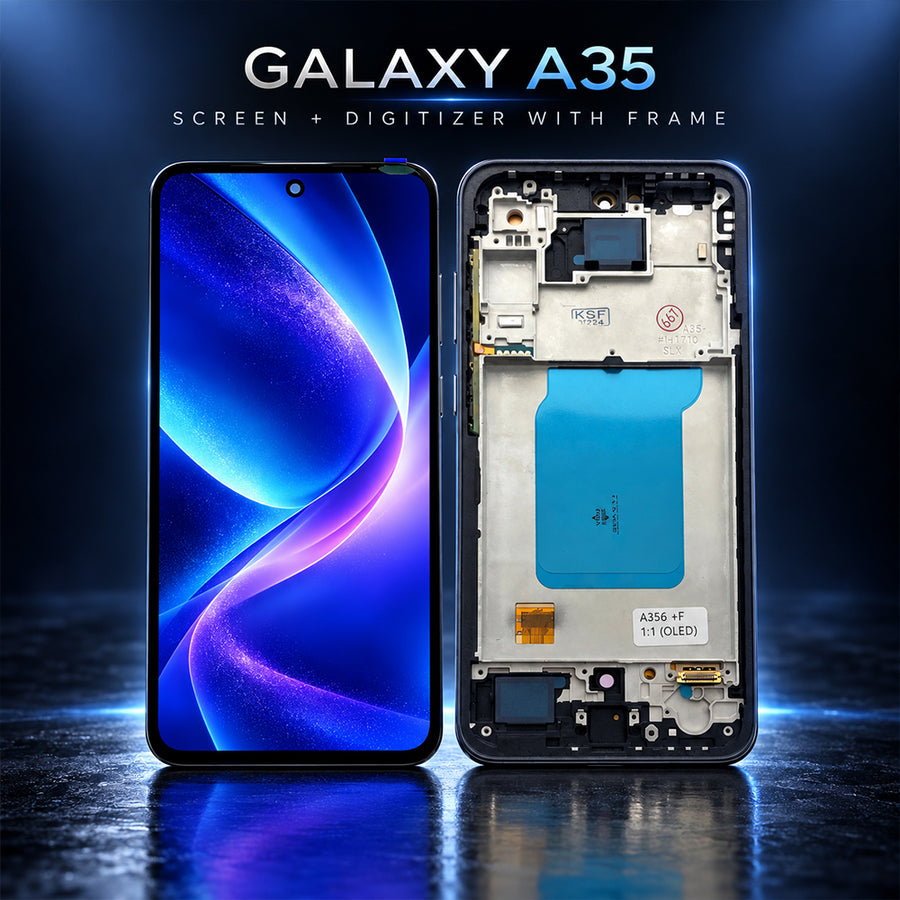 Replacement Screen with Frame for Samsung Galaxy A35 5G
