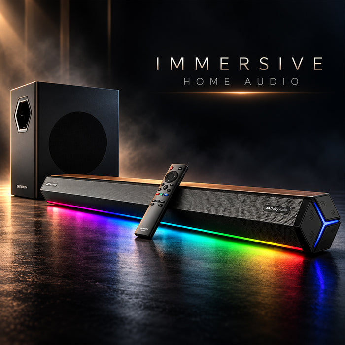 Skyworth 630W 3.1-Channel Soundbar with Wireless Subwoofer