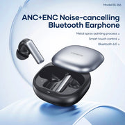 FONENG ANC & ENC Noise-Cancelling TWS Wireless Earbuds with Sliding-Lid Case