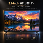 Condere 32-Inch HD LED TV with USB Playback