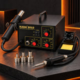 KADA 2-in-1 Hot Air and Soldering Iron Rework Station