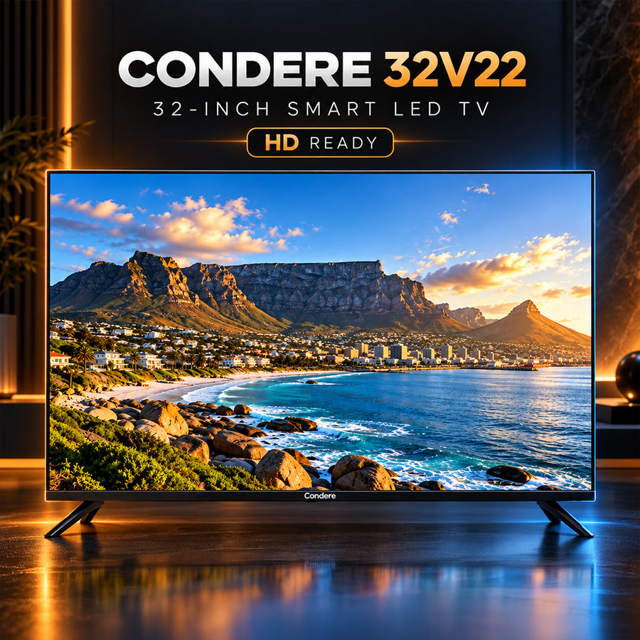 Condere 32-Inch HD Ready Bezel-Less Smart LED TV