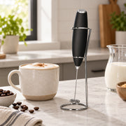 Handheld Milk Frother with Stand