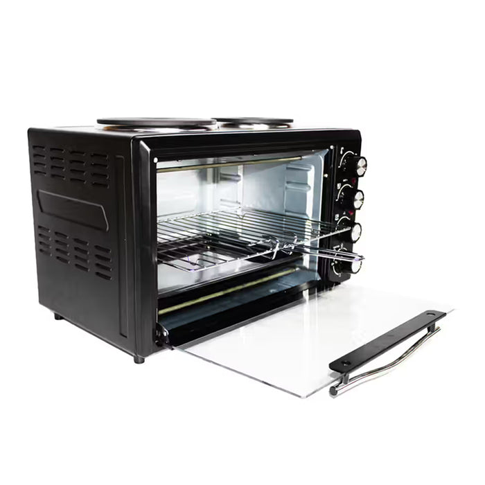 Condere 33L Electric Oven – Integrated Dual Hotplates