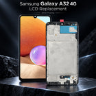 Replacement Screen with Frame for Samsung Galaxy A32 4G