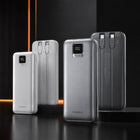 FONENG 10000mAh 22.5W Fast Charging Power Bank with 2 Built-In Cables