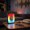 5W LED Bluetooth Speaker with Lights, Radio, USB & TF Card