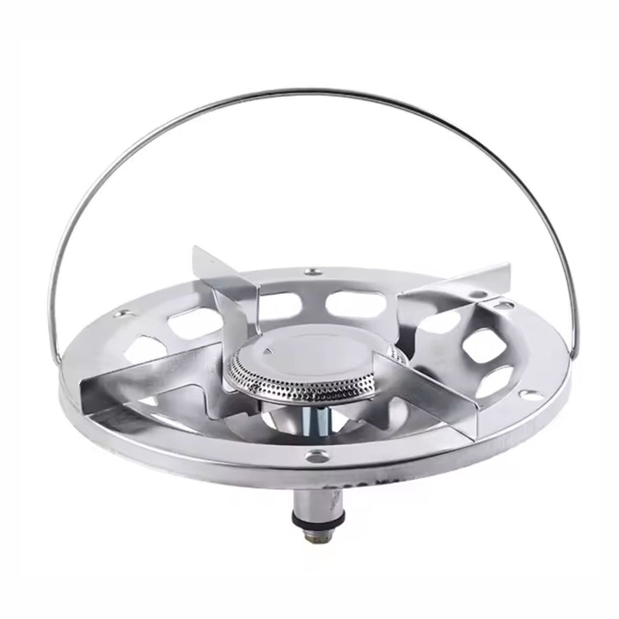 Durable Gas Tank Top Cooker – Heavy-Duty Cylinder Plate with Carrier Handle