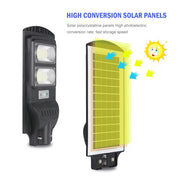 FUSSION Solar Street Light with Adjustable Angle - 200W