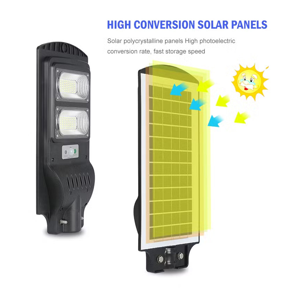 FUSSION Solar Street Light with Adjustable Angle - 200W