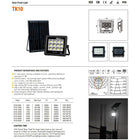 FINNTECK TK10 Professional Solar LED Flood Light – 300W High-Power