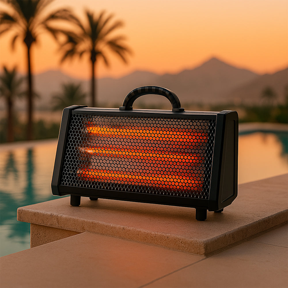 Condere 2-Bar Electric Ceramic Heater - 1000W