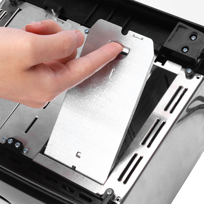 4 Slot Toaster 1300W – 6 Temperature Settings Stainless Steel