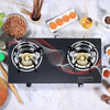 iStar 2 Burner Portable Glass Panel Gas Stove