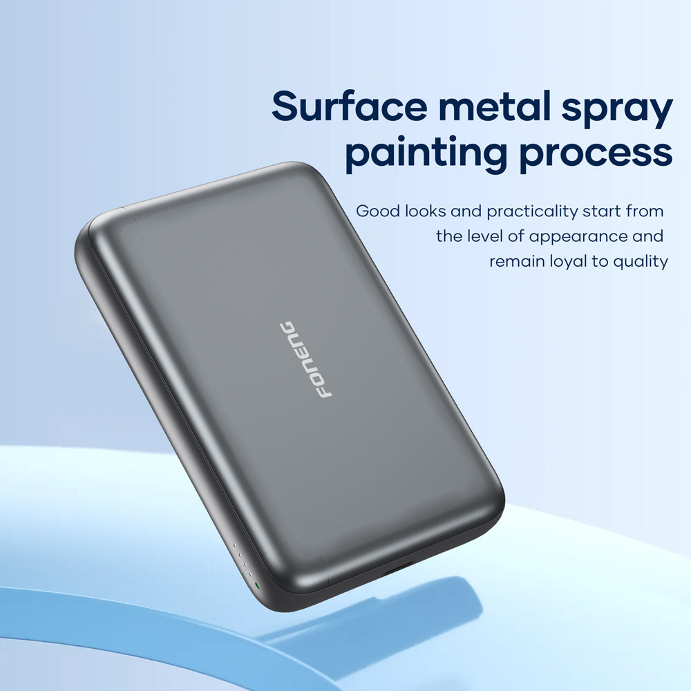 FONENG 10000mAh 22.5W Ultra-Thin Magnetic Wireless Power Bank