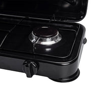 Portable 2 Burner Gas Stove