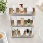 iStar Aluminium 3-Tier Rectangle Bathroom Storage Rack