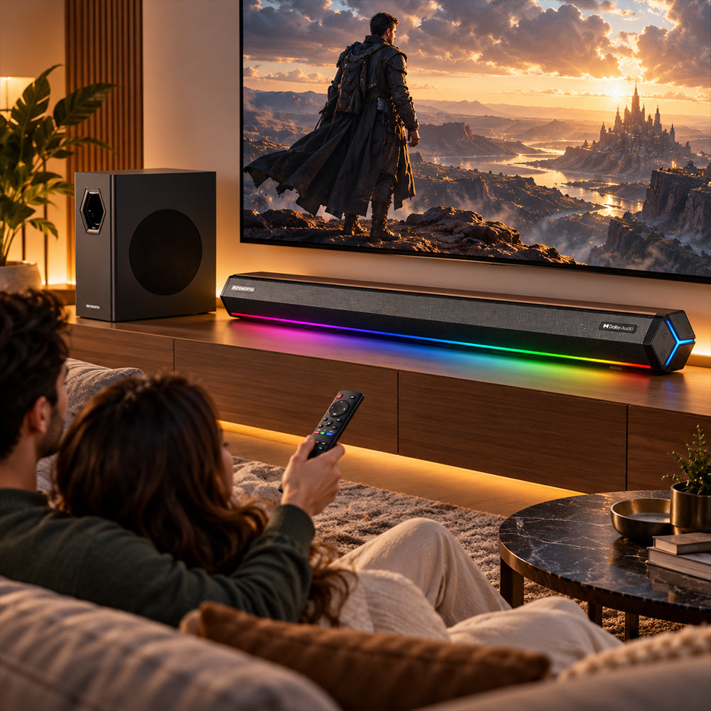 Skyworth 630W 3.1-Channel Soundbar with Wireless Subwoofer