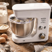 AUCMA Stand Mixer with Stainless Steel Bowl - 500W