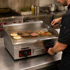 Aruif Commercial Flat Top Gas Griddle with Dual Controls