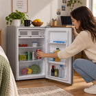 Fussion Single-Door Bar Fridge with Chiller Compartment - 120L, Stainless Steel