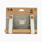 Bamboo & Faux Leather Toilet Paper Holder