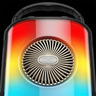 5W LED Bluetooth Speaker with Lights, Radio, USB & TF Card