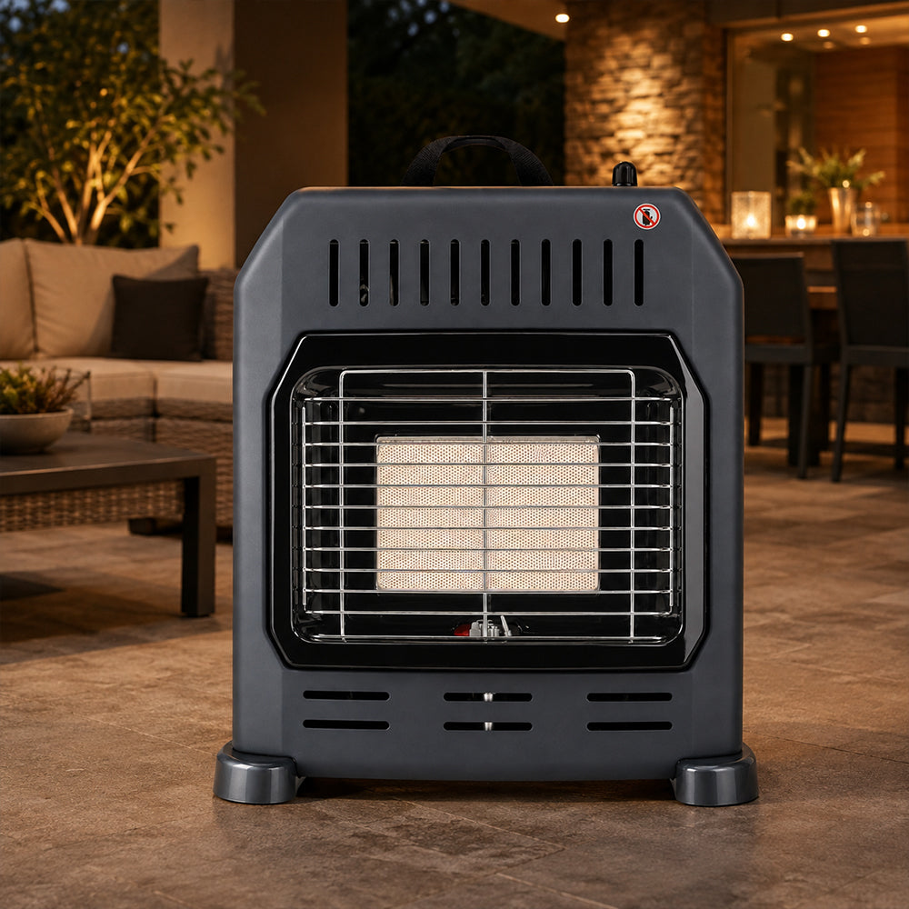 SAFY 4.2kW 3-Panel Portable LPG Gas Heater LQ-KB1