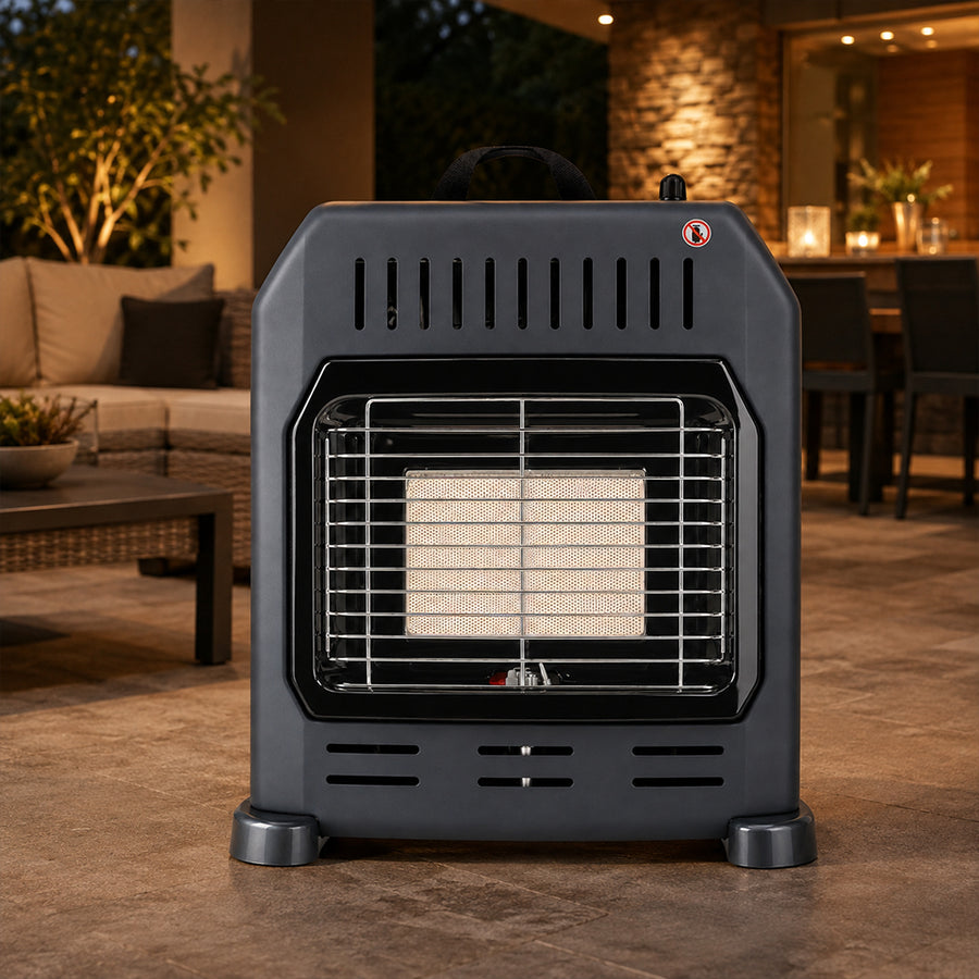 SAFY 4.2kW 3-Panel Portable LPG Gas Heater LQ-KB1
