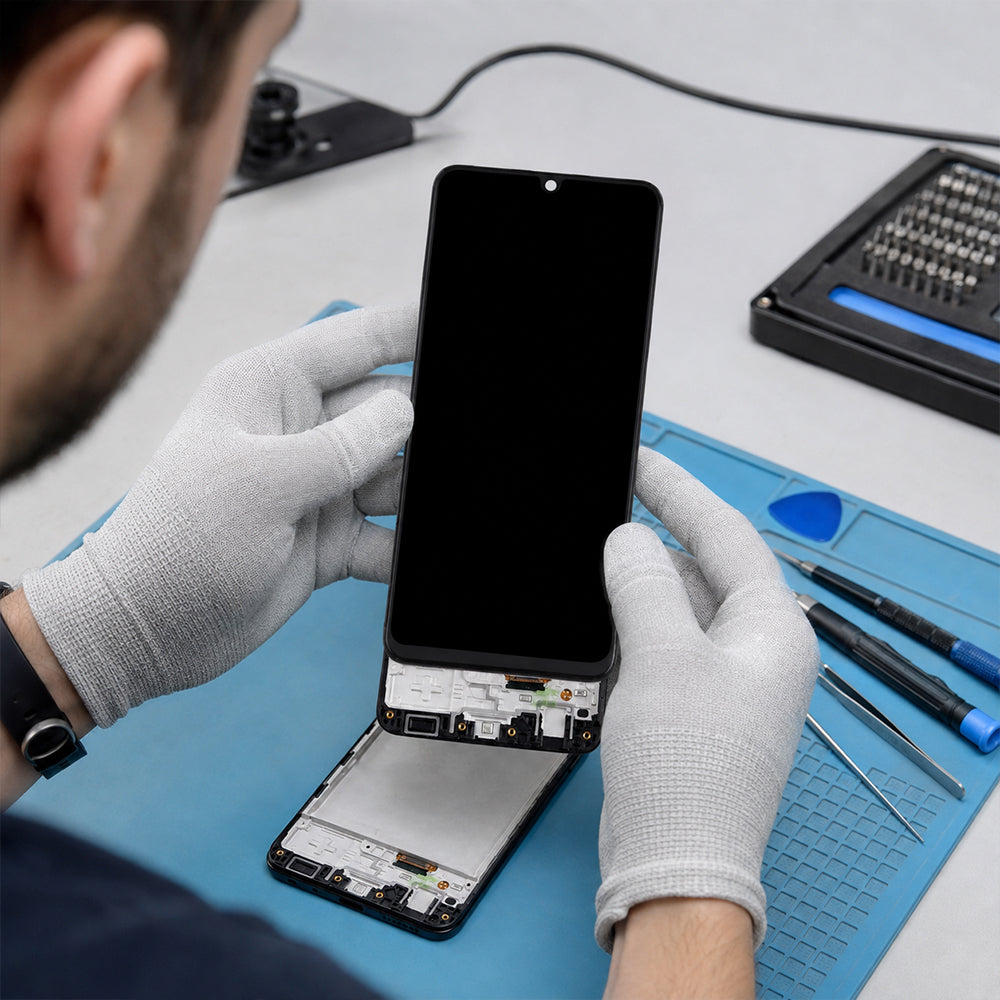 Standard LCD Screen & Digitizer with Frame for Samsung Galaxy A22 4G
