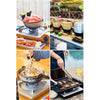 Portable Outdoor Camping Butane Gas Stove with Carrying Case