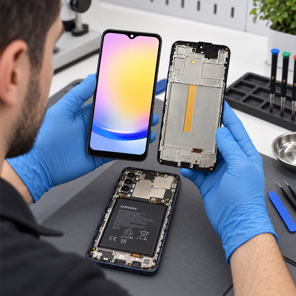 Premium OLED Screen with Frame for Samsung Galaxy A25 5G