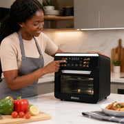 iStar-ST 14L Digital Toaster Oven with Touch Controls - Black