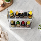 Aluminium 2-Tier Kitchen Storage Shelf & Seasoning Organizer Rack