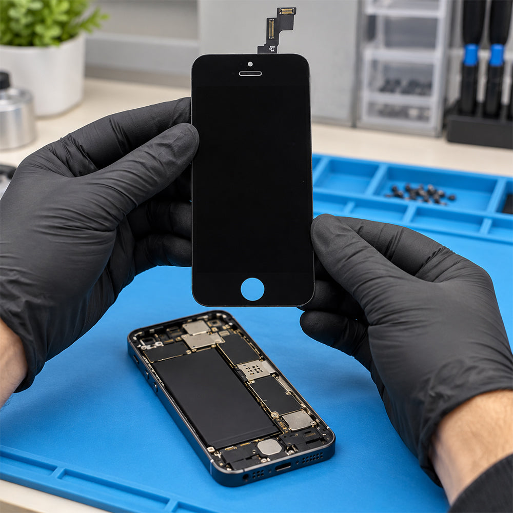 Replacement LCD Screen & Digitizer for iPhone 5S / SE 2016 - Black