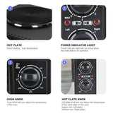 iStar 32L Electric Oven with 2 Plate Stove (3200W)