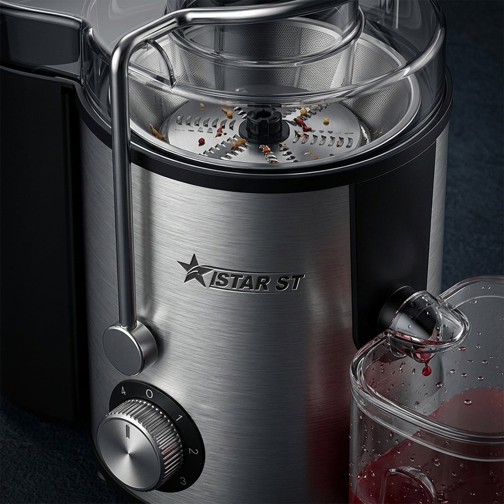 iStar 400W Electric Juicer – Fast Start & Low Noise Operation