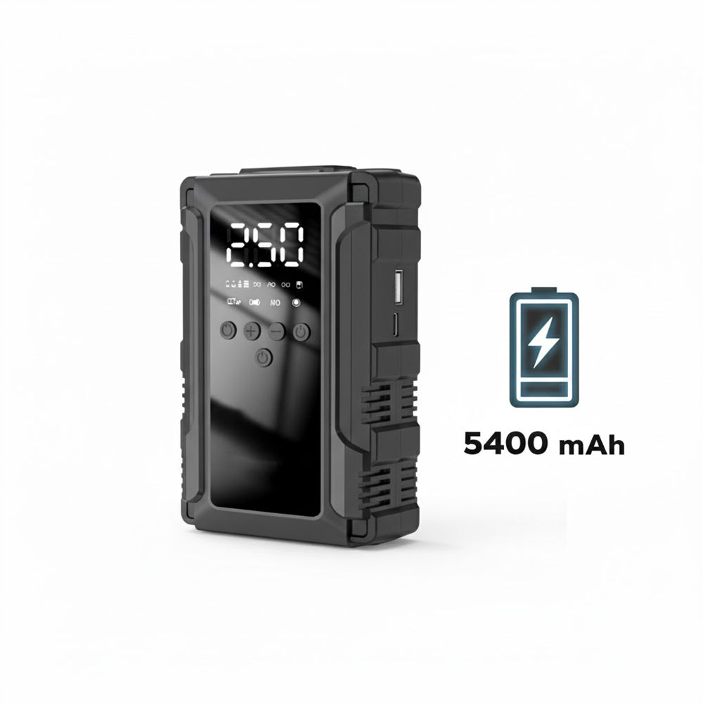 iStar 150 PSI Cordless Digital Tyre Inflator with LED Light & 5200mAh Battery