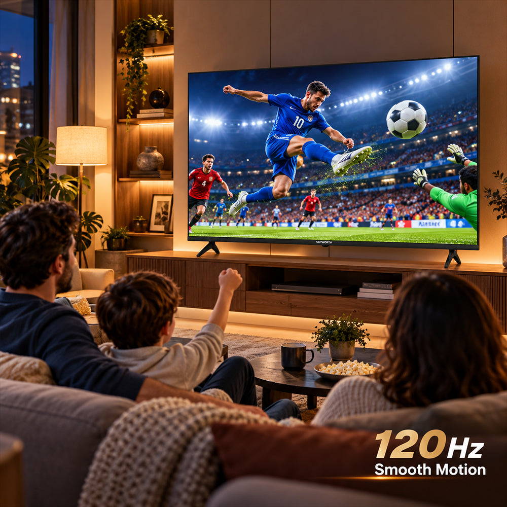 Skyworth 55-Inch 4K UHD QLED Google Smart TV