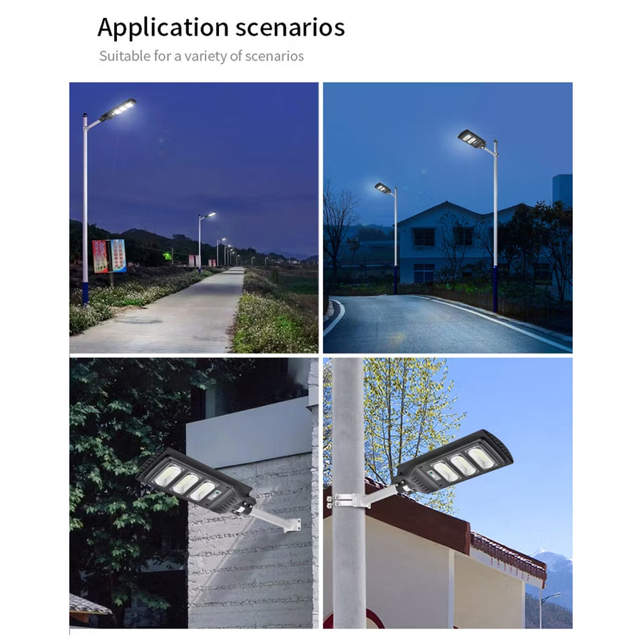 FUSSION Solar Street Light with Adjustable Angle - 200W
