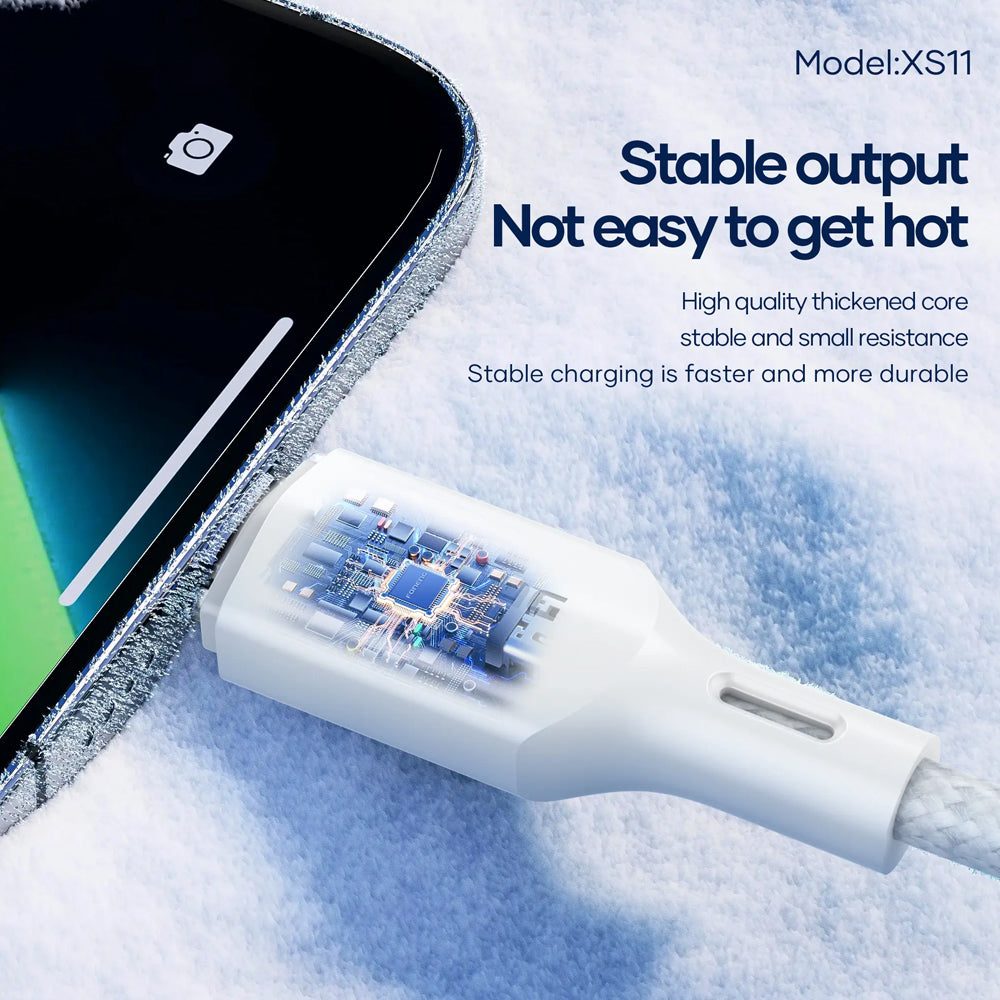 FONENG XS11 1m Braided Fast Charging Cable 60W / PD30W