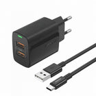 FONENG Dual USB-A 2.4A Wall Charger