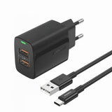 FONENG Dual USB-A 2.4A Wall Charger